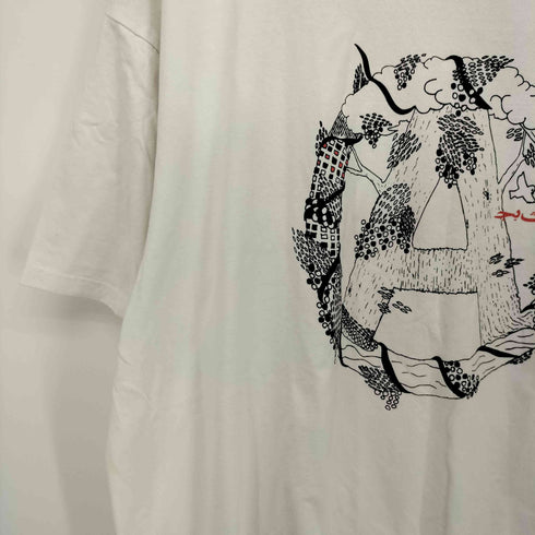 アンダーカバー UNDER COVER JUN TAKAHASHI センター樹木Aロゴ S/S Tシャツ メンズ JPN:L