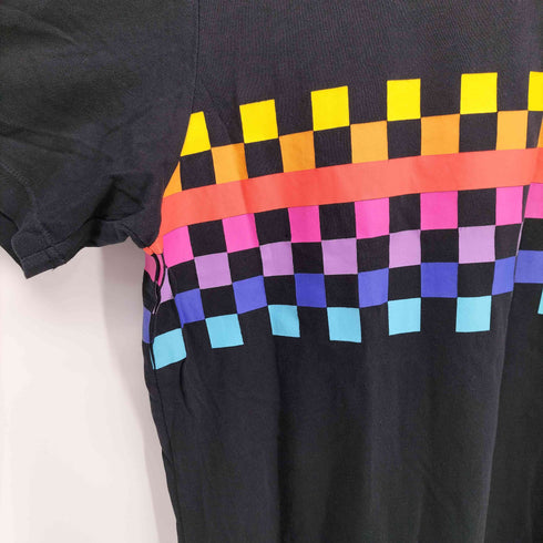ピーエスポールスミス PS Paul Smith チェック柄プリント S/S Tシャツ メンズ import:L