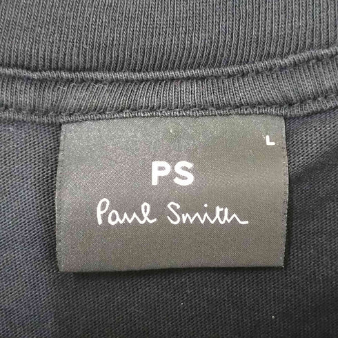ピーエスポールスミス PS Paul Smith チェック柄プリント S/S Tシャツ メンズ import:L