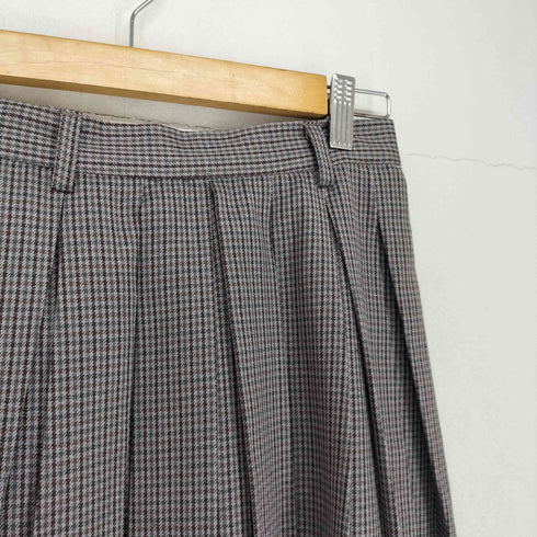 クティール kutir 千鳥格子プリーツスカート レディース JPN:M
