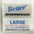 ベター BETTER ×Sherwood Lion White S/S T-Shirt コラボプリントTシャツ メンズ JPN:L
