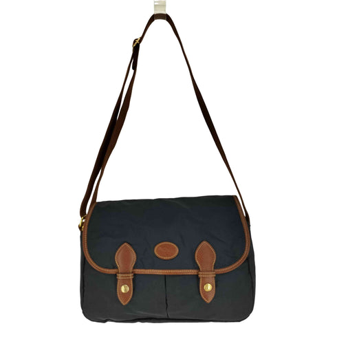 ロンシャン LONGCHAMP Pliage cloth handbag レザー 切替 ナイロン ショルダーバッグ メンズ