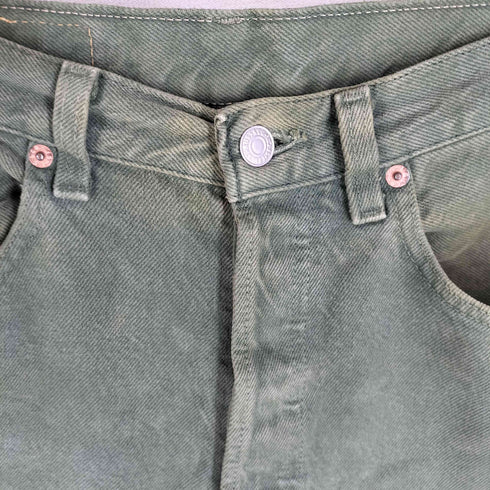 リーバイス LEVI STRAUSS&CO 96年製 濃緑 501 552刻印 ストレートデニムパンツ メンズ W31 L32