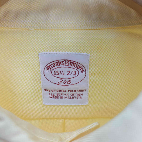 ブルックスブラザーズ 346 BROOKS BROTHERS THE ORIGINAL POLO SHIRT オックスフォード B.D シャツ メンズ 15 1/2-2/3