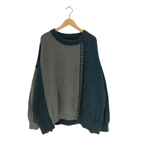 フェケテ FEKETE DOCKING KNIT ドッキングニット メンズ
