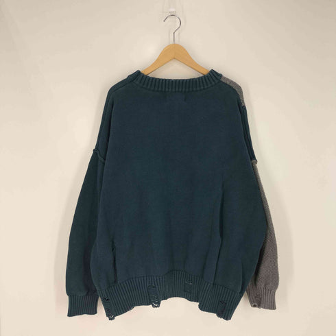 フェケテ FEKETE DOCKING KNIT ドッキングニット メンズ