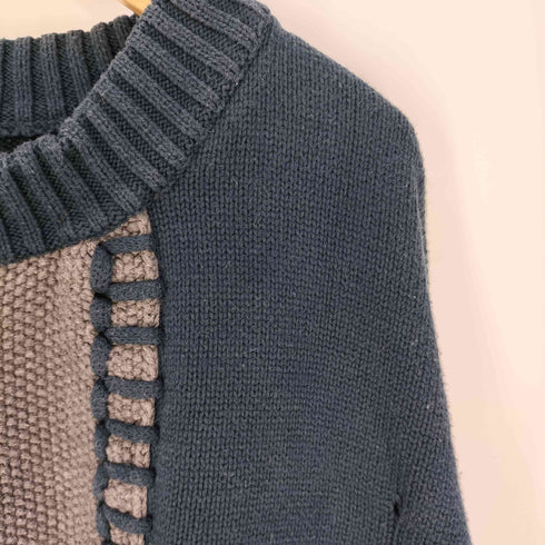 フェケテ FEKETE DOCKING KNIT ドッキングニット メンズ