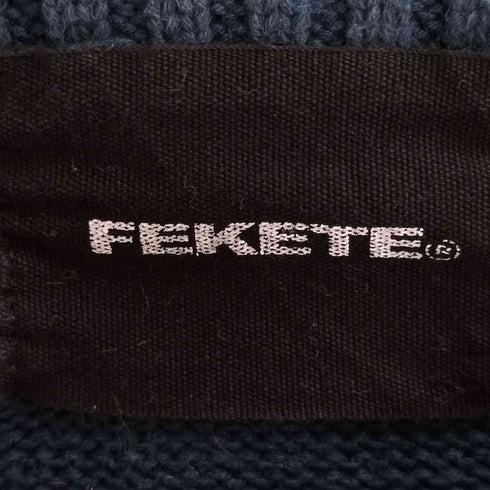 フェケテ FEKETE DOCKING KNIT ドッキングニット メンズ