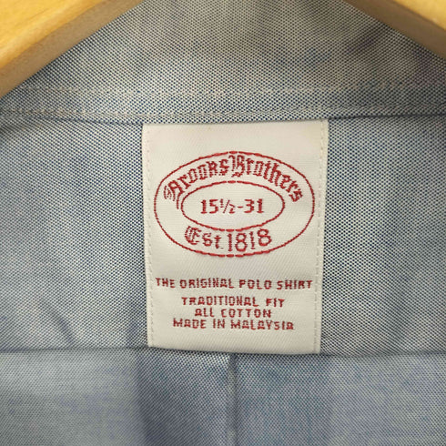 ブルックスブラザーズ BROOKS BROTHERS THE ORIGINAL POLO SHIRT オックスフォード B.D シャツ メンズ 15 1/2-31