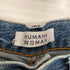 ヒューマンウーマン HUMAN WOMAN ワイドデニムパンツ レディース JPN:M