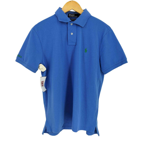 ポロバイラルフローレン Polo by RALPH LAUREN THE EARTH POLO CUSTOM SLIM FIT ポニー刺繍 ポロシャツ メンズ JPN:M