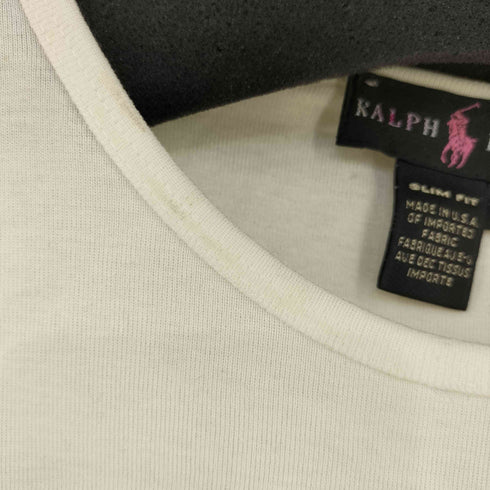 ラルフローレン RALPH LAUREN USA製 ビッグポニープリント S/S TEE レディース JPN:L