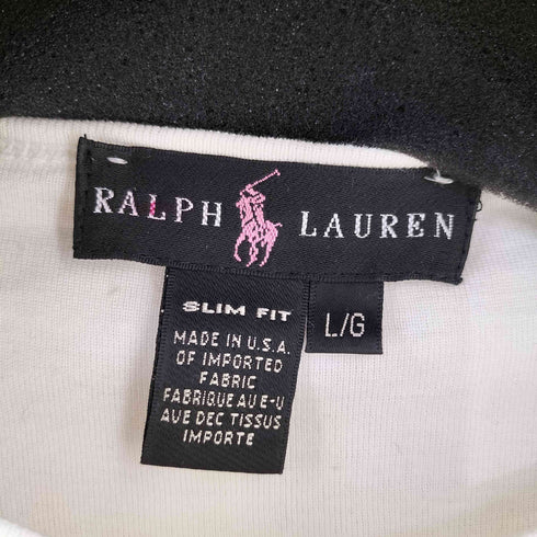 ラルフローレン RALPH LAUREN USA製 ビッグポニープリント S/S TEE レディース JPN:L