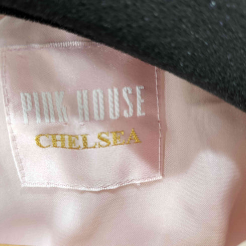 ピンクハウス PINK HOUSE ボウタイ 花柄スカートワンピース レディース JPN:S
