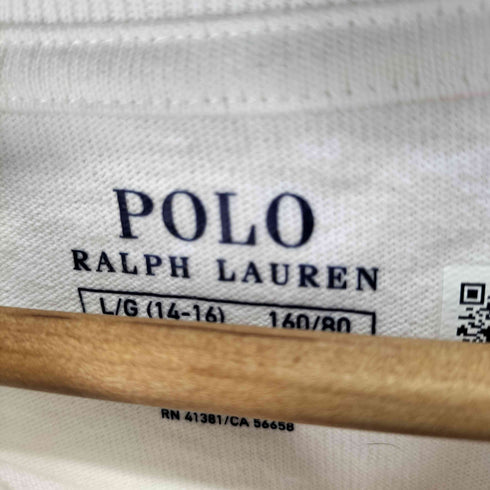 ポロラルフローレン POLO RALPH LAUREN フロント刺繍 クルーネックカットソー ポニー刺繍 レディース JPN:L