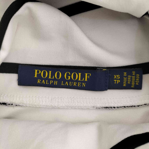 ポロゴルフラルフローレン POLO GOLF RALPH LAUREN Wicking タートルネック ボーダートップス レディース JPN:XS