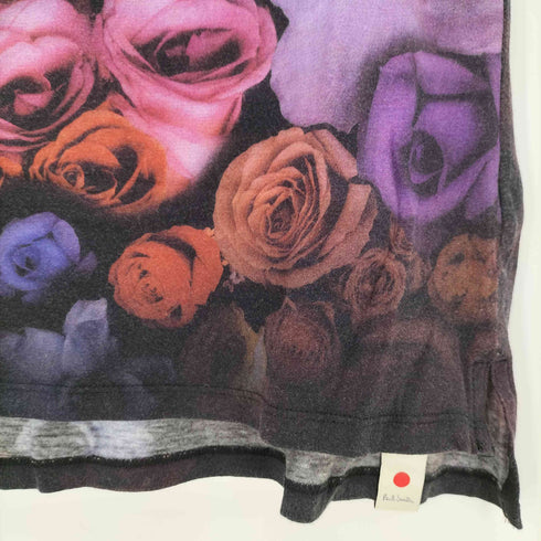 ポールスミス Paul Smith ローズ柄クルーネックtシャツ レディース import:M