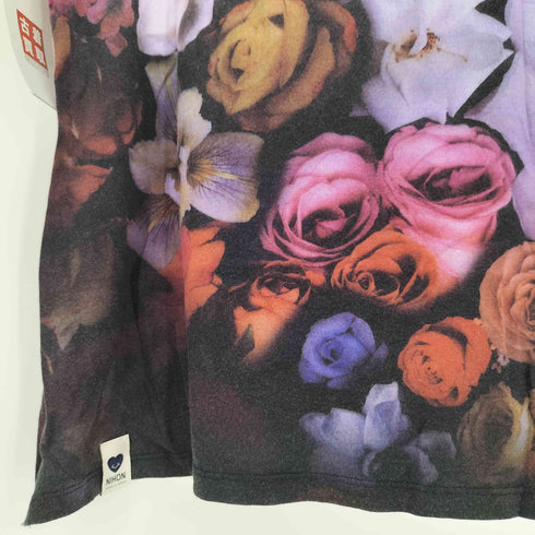 ポールスミス Paul Smith ローズ柄クルーネックtシャツ レディース import:M