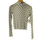 アンビー ENVYM L/S モノグラム ハイネックトップス レディース FREE