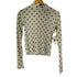 アンビー ENVYM L/S モノグラム ハイネックトップス レディース FREE