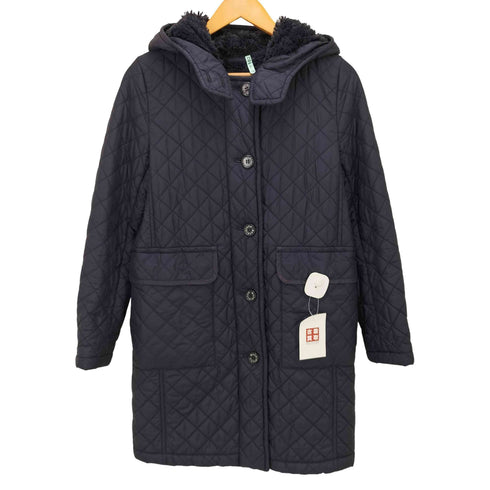 マッキントッシュ ロンドン Mackintosh LONDON ボア フーデット キルティングコート レディース DE:38