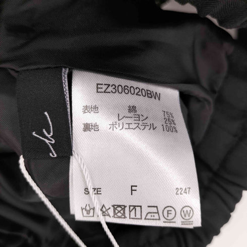 エジック Ezick Balloon ring zip オフショルダー ビスチェ レディース FREE