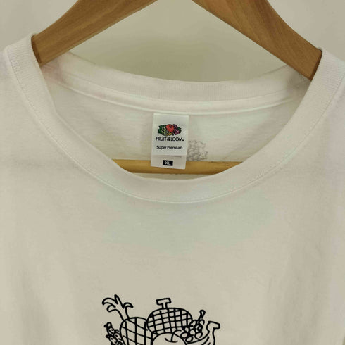フルーツオブザルーム FRUIT OF THE LOOM KEN KAGAMI S/S TEE SYMPATHY ロゴ プリント Tシャツ メンズ import:XL