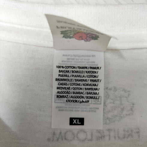 フルーツオブザルーム FRUIT OF THE LOOM KEN KAGAMI S/S TEE SYMPATHY ロゴ プリント Tシャツ メンズ import:XL
