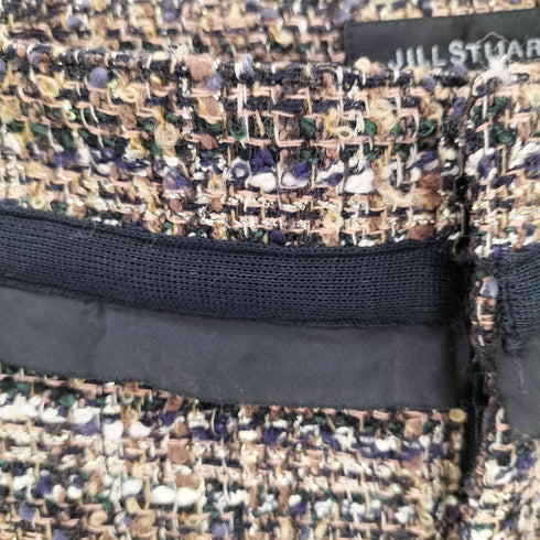 ジルスチュアート JILLSTUART ウエストライン ツイード ミニ丈 パンツ レディース JPN:4