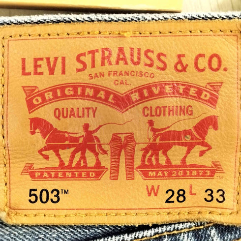 リーバイス Levis 503 ボタン裏4459 ジップフライ デニムパンツ メンズ W28/L33