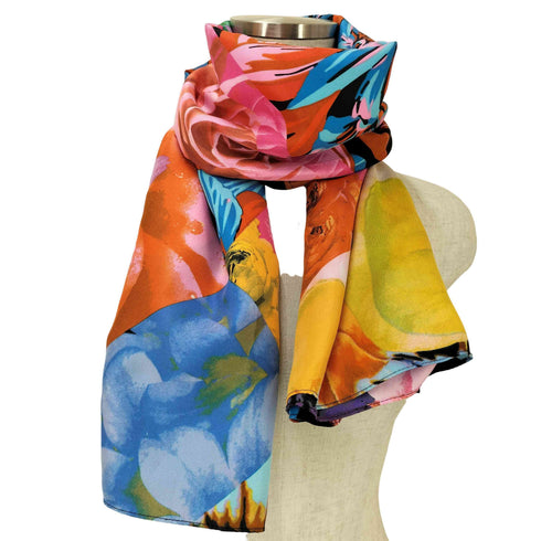 デシグアル Desigual デジタルパッチワーク ストール レディース