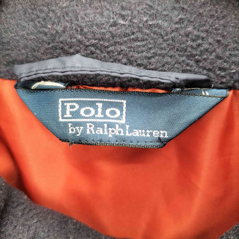 ポロバイラルフローレン Polo by RALPH LAUREN 80-90S 三角タグ ポニー刺繍 スタンドネック ダウンジャケット メンズ