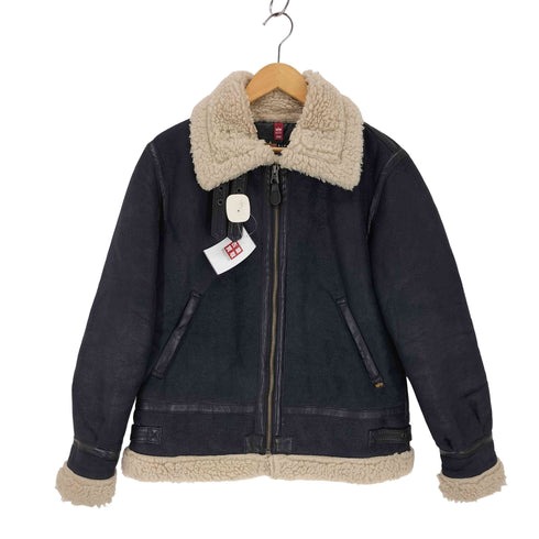 アルファインダストリーズ ALPHA INDUSTRIES B-3 フェイクムートンフライトジャケット レディース JPN:L