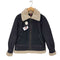 アルファインダストリーズ ALPHA INDUSTRIES B-3 フェイクムートンフライトジャケット レディース JPN:L