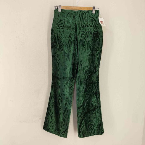 ベルパー BELPER VELVET PANTS GREEN レディース JPN:2