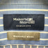 メーカーズシャツカマクラ Makers Shirt 鎌倉 WASHABLE WOOL L/S ストライプシャツ メンズ 39