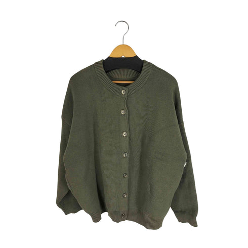 フリークスストア FREAKS STORE 22AW クルーネックコットンニットカーディガン レディース FREE