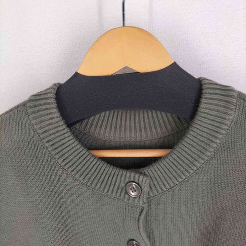 フリークスストア FREAKS STORE 22AW クルーネックコットンニットカーディガン レディース FREE
