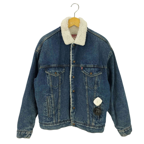 リーバイス Levis USA製デニムボアジャケット ボタン裏527刻印 メンズ JPN:M