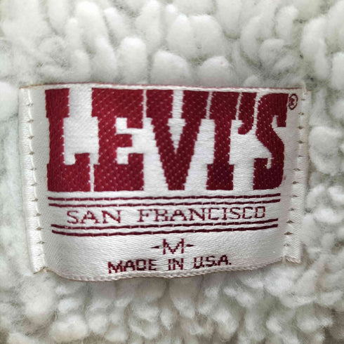 リーバイス Levis USA製デニムボアジャケット ボタン裏527刻印 メンズ JPN:M