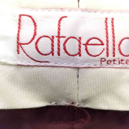ラファエラ rafaella 千鳥格子 2タックウールスラックス レディース 00