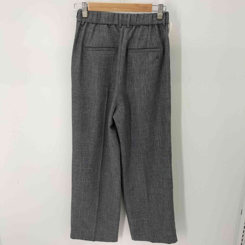 ミラオーウェン Mila Owen 24SS 後ろゴム1タックワイドダンディパンツ レディース JPN:0