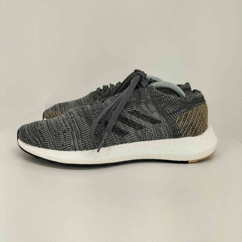 アディダス adidas PureBoost Go Grey Beige ピュアブースト ローカット スニーカー レディース JPN:23.5