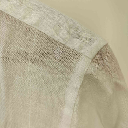 マッキントッシュフィロソフィー MACKINTOSH PHILOSOPHY Albini fabricリネンシャツ メンズ 38