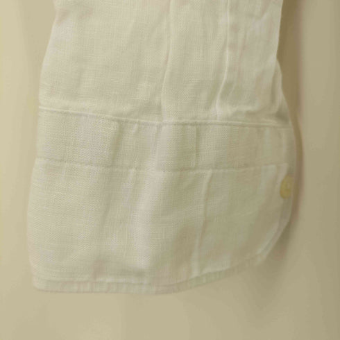 マッキントッシュフィロソフィー MACKINTOSH PHILOSOPHY Albini fabricリネンシャツ メンズ 38