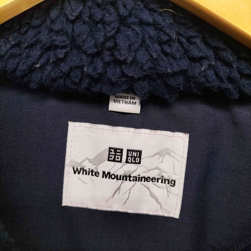 ホワイトマウンテニアリング WHITE MOUNTAINEERING ハーフボタンフリース メンズ JPN:XL