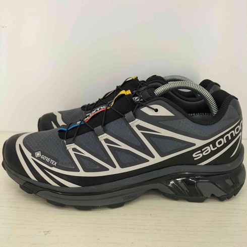 サロモン SALOMON XT-6 GTX Black Ebony Lunar Rock メンズ JPN:26.5