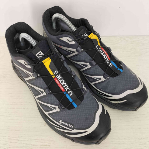 サロモン SALOMON XT-6 GTX Black Ebony Lunar Rock メンズ JPN:26.5