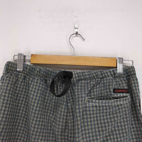 グラミチ GRAMICCI MADE IN USA チェック柄クライミングパンツ メンズ JPN:L