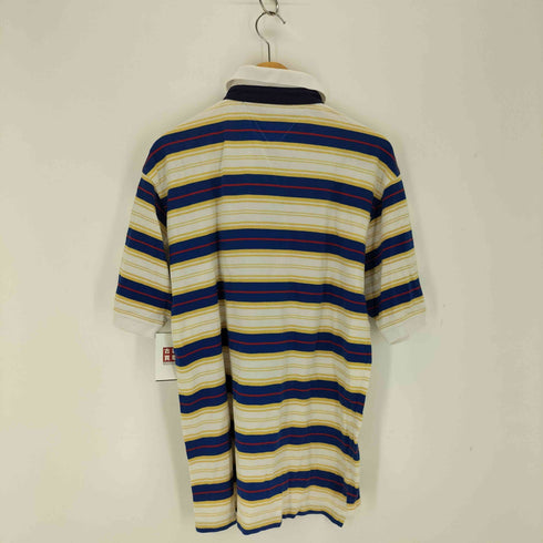 トミーヒルフィガー TOMMY HILFIGER マルチボーダーポロシャツ メンズ JPN:L